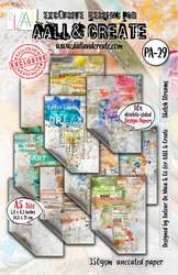 Aall & Create paperipakkaus Sketch Streams, A5