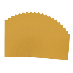 Vaessen Creative glitterkartonki, A4, sävy Gold, 20 arkkia