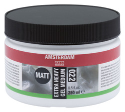 Amsterdam Extra Heavy Gel Medium, 250 ml, matta
