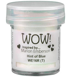 Wow! Pearlescents -kohojauhe, sävy Hint of Blue, Regular (T)