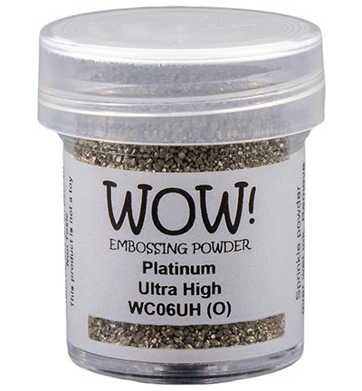 Wow! Metallic Colours -kohojauhe, sävy Platinum, Ultra High (O)
