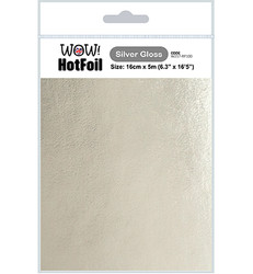Wow! Hot Foil -folio, sävy Silver Gloss