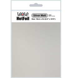 Wow! Hot Foil -folio, sävy Silver Matt