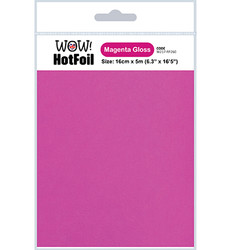 Wow! Hot Foil -folio, sävy Magenta Gloss