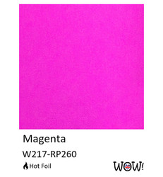 Wow! Hot Foil -folio, sävy Magenta Gloss
