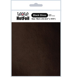 Wow! Hot Foil -folio, sävy Black Gloss