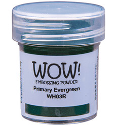 Wow! Opaque Primary -kohojauhe, sävy Evergreen, Regular (O)