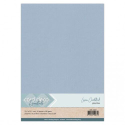 Card Deco kartonkipakkaus, A4, Grey-Blue, 10 kpl