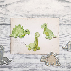 Gummiapan stanssi Plush Dinos
