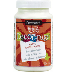 DecoArt Decou-Page -liimalakka, 236 ml, matta