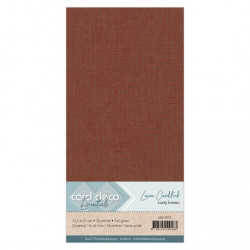 Card Deco kartonkipakkaus, 13.5 x 27 cm, Rusty Brown, 10 kpl