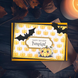 Vaessen Creative kohokuviointikansio Spooky Harvest 