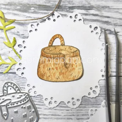 Gummiapan stanssi Rattan Basket