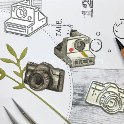 Gummiapan stanssi Cameras