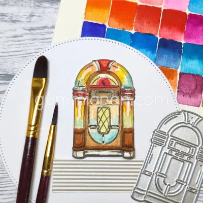 Gummiapan stanssi Jukebox