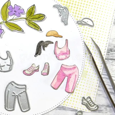 Gummiapan stanssi Training Clothes for Amy