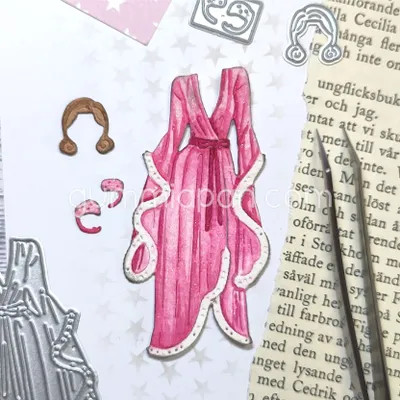 Gummiapan stanssi Dressing-gown for Stacy