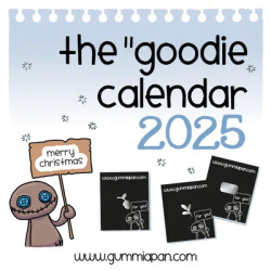 Gummiapan: The Goodie Calendar -joulukalenteri 2025, ENNAKKOTILAUS
