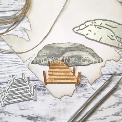 Gummiapan stanssi Jetty & Rocks