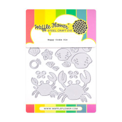 Waffle Flower stanssi Happy Crabs