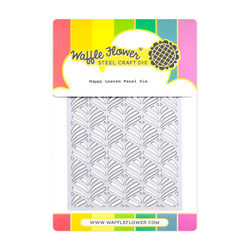Waffle Flower stanssi Happy Leaves Panel