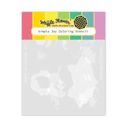 Waffle Flower sapluuna Simple Joy