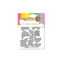 Waffle Flower stanssi Postage Collage Garden Critters