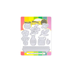 Waffle Flower stanssi Floral Shelf