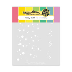 Waffle Flower sapluuna Happy Bubbles