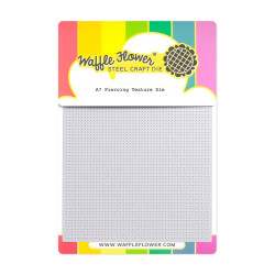 Waffle Flower stanssi A7 Piercing Texture