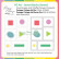 Waffle Flower sapluuna Postage Collage A6 Inner Blocks