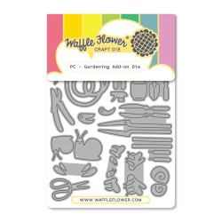 Waffle Flower stanssi Postage Collage Gardening Add-ons