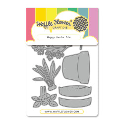 Waffle Flower stanssi Happy Herbs