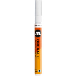 Molotow One4All Acrylic -tussi, sävy signal white