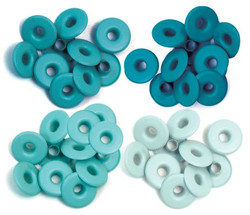 We R Eyelets Wide, sirkat, 40 kpl, turkoosi