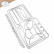 Elizabeth Craft Designs Planner Essentials stanssi Planner Cards 6