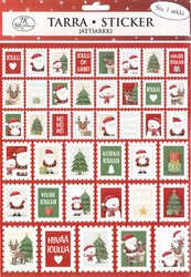 Jättitarra-arkki Iloiset Jouluhahmot