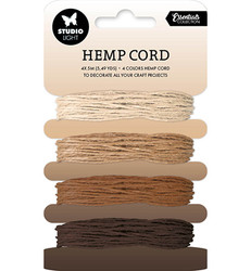 Studio Light Hemp Cord Shades of Brown, hamppunaru, ruskea
