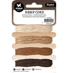 Studio Light Hemp Cord Shades of Brown, hamppunaru, ruskea