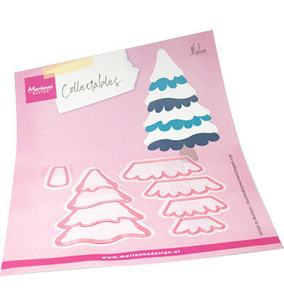 Marianne Design stanssi Snowy Tree
