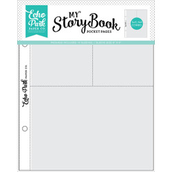 Echo Park My Story Book Pocket Pages -taskut, 10 kpl
