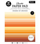 Studio Light Unicolor -paperipakkaus Shades of Orange, A5