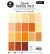 Studio Light Unicolor -paperipakkaus Shades of Orange, A5