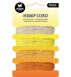 Studio Light Hemp Cord Shades of Yellow, hamppunaru, keltainen