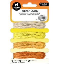 Studio Light Hemp Cord Shades of Yellow, hamppunaru, keltainen