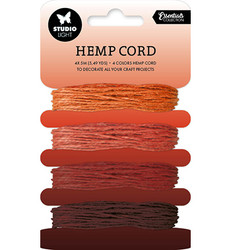 Studio Light Hemp Cord Shades of Orange, hamppunaru, oranssi