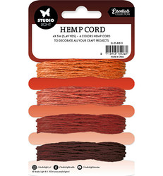 Studio Light Hemp Cord Shades of Orange, hamppunaru, oranssi