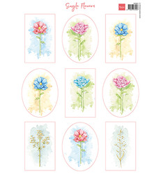 Marianne Design korttikuvat Single Flowers