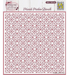 Nellie's Choice Mixed Media sapluuna Easter Tiles
