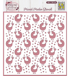 Nellie's Choice Mixed Media sapluuna Chicken